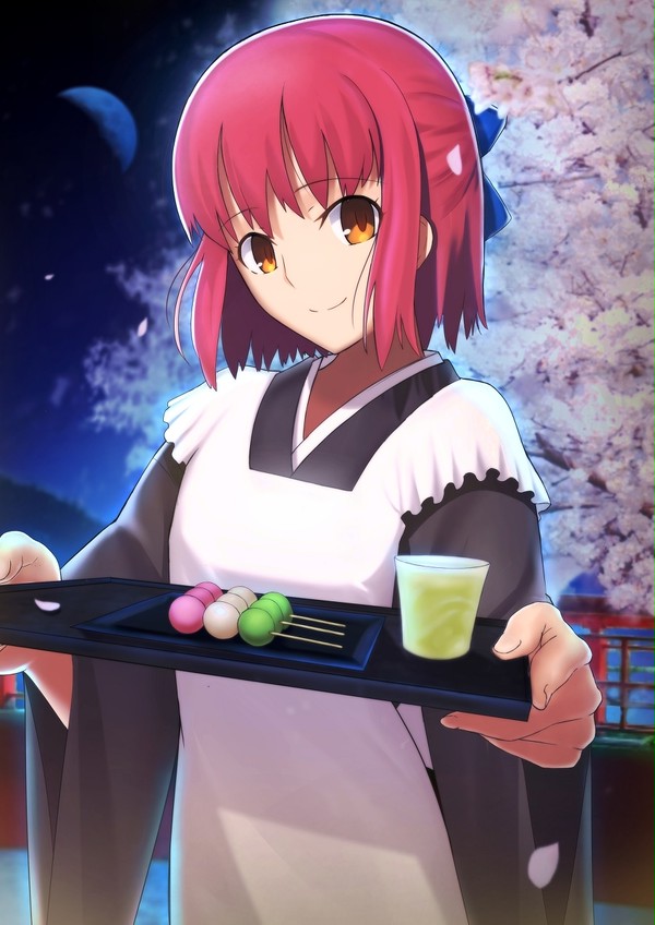 Cherry blossom viewing at night