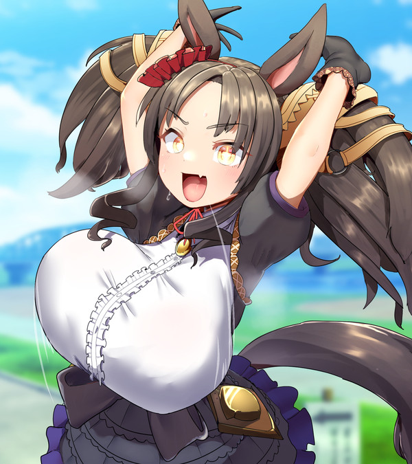 ウマ娘のマーベラスサンデーとダスカちゃん