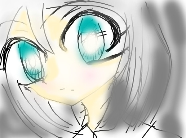落書きで描いた女の子の色変えて遊んでますpart6
