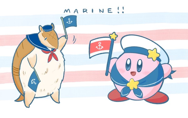 マリンモチーフの丸くてかわいい奴ら