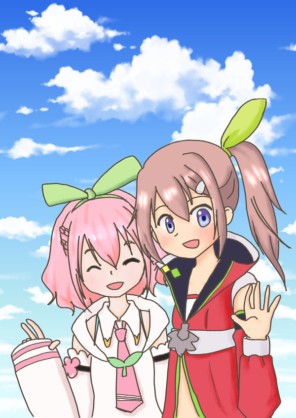 TOLink８周年お祝いイラスト