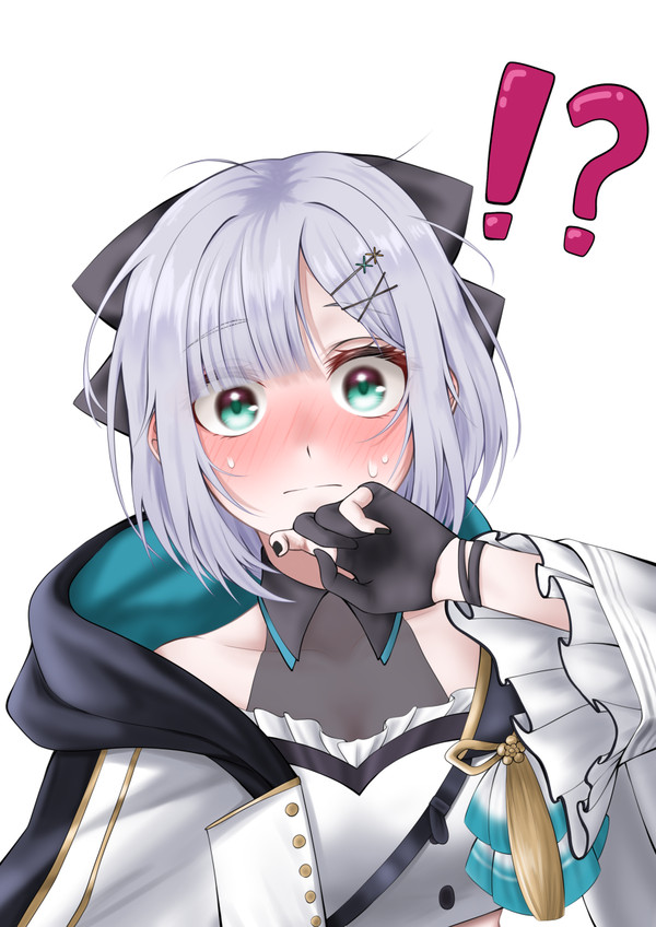 照れる花芽すみれ