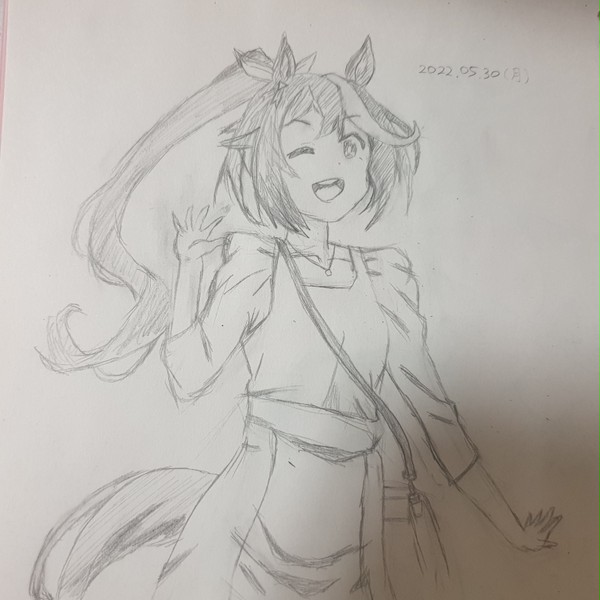 トウカイテイオー 模作