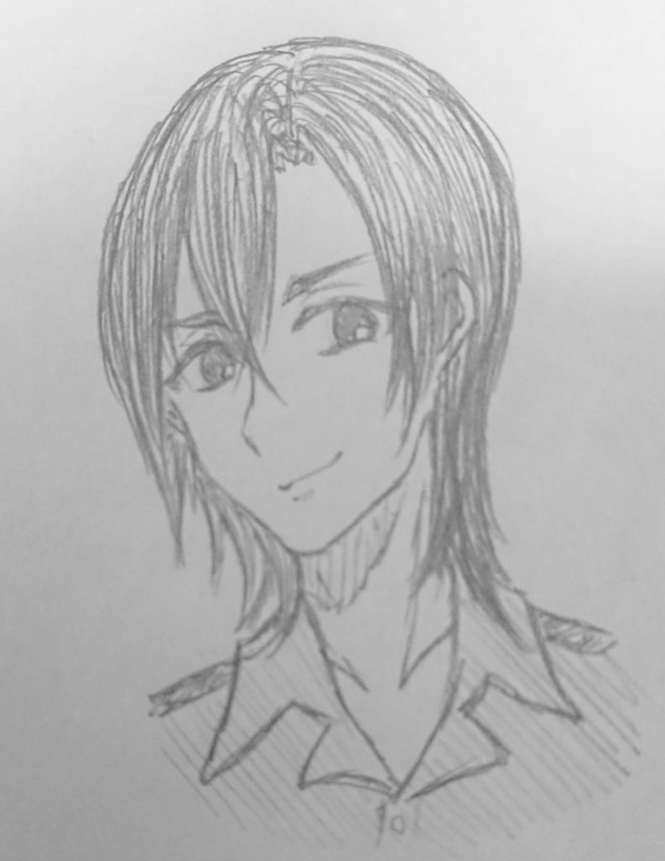 初描き