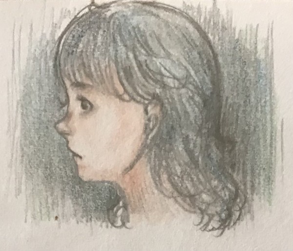 少女(横顔)