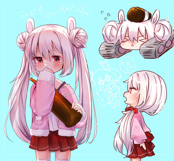 逆光ラフィーちゃん