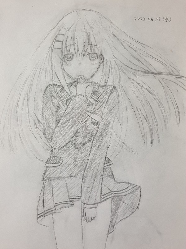 鳶一折紙 模作