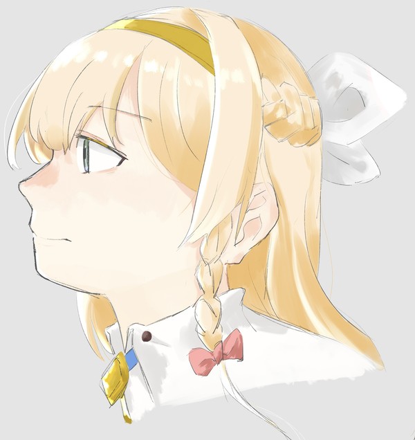 侧颜