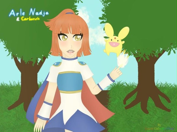 Arle Nadja & Carbuncle fanart