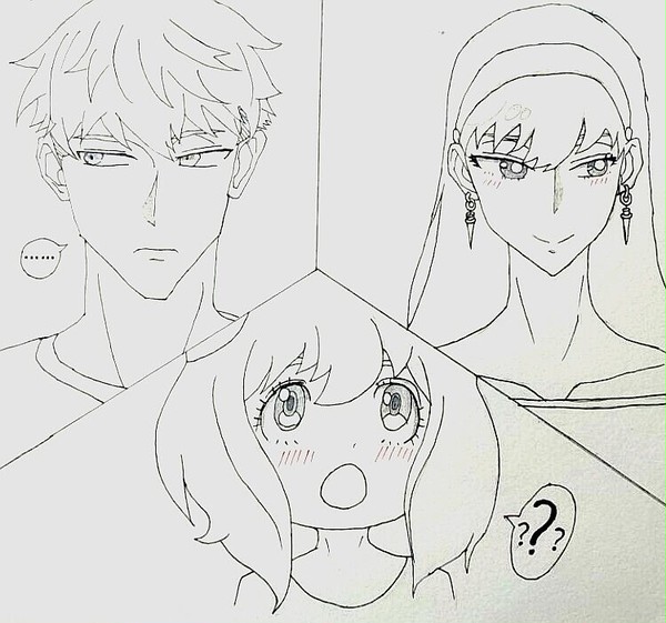 スパイファミリーの家族の肖像
