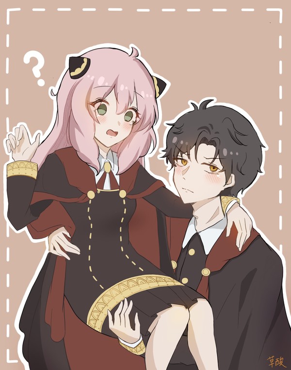 安妮亞和次子(*¯︶¯*)