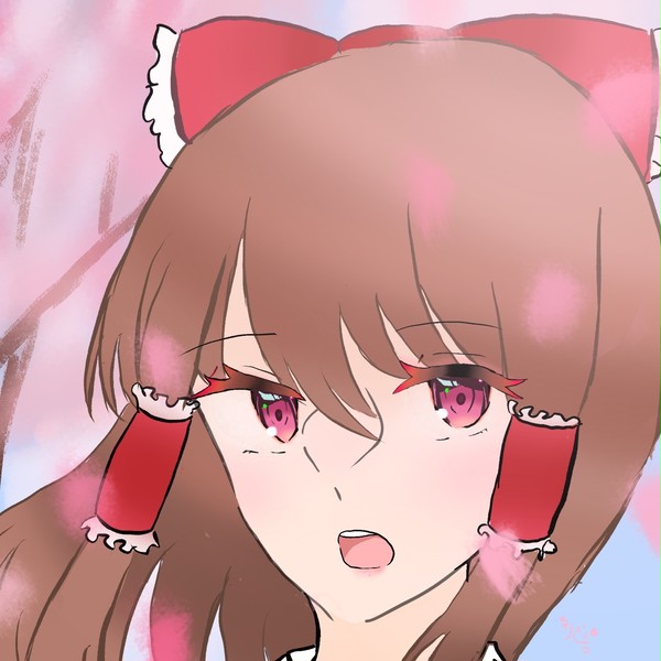 桜降る巫女