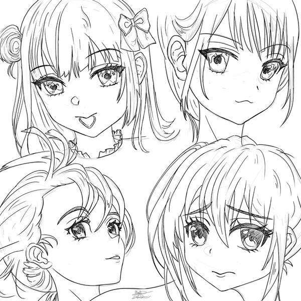 Studies from other artists Studi