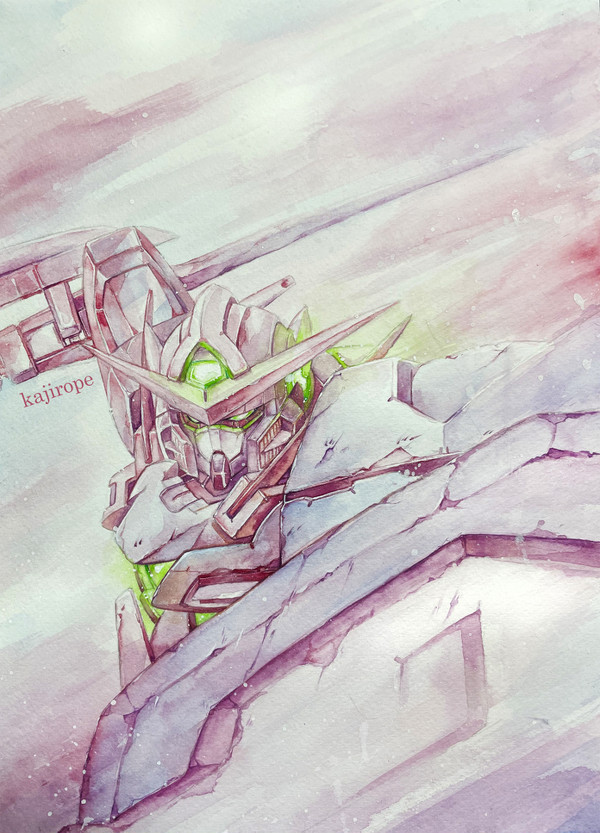 【ファンアート】ガンダムエクシア：トランザム