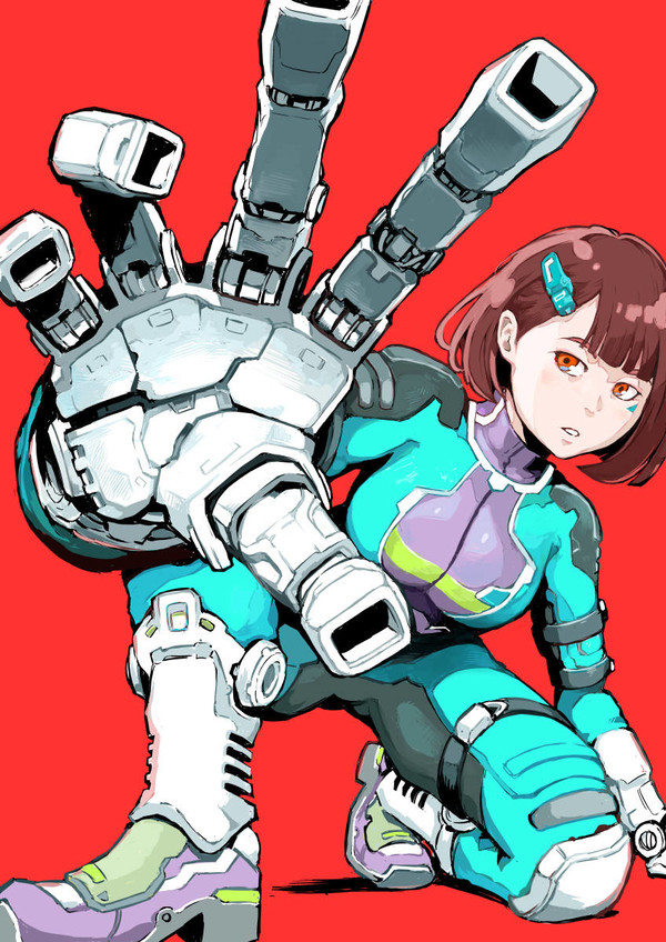 戦闘用アンドロイド娘