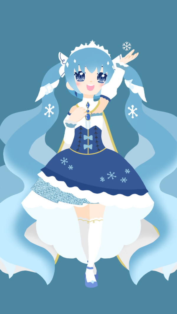 Hatsune Miku Snow Princess 2019