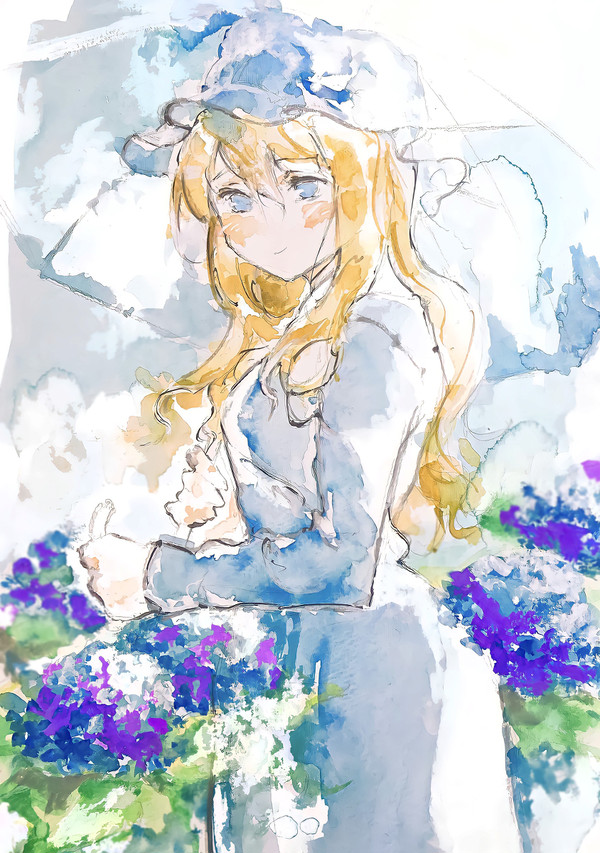 雨上がりの彼女はとても眩しくて、どこか哀しくて。