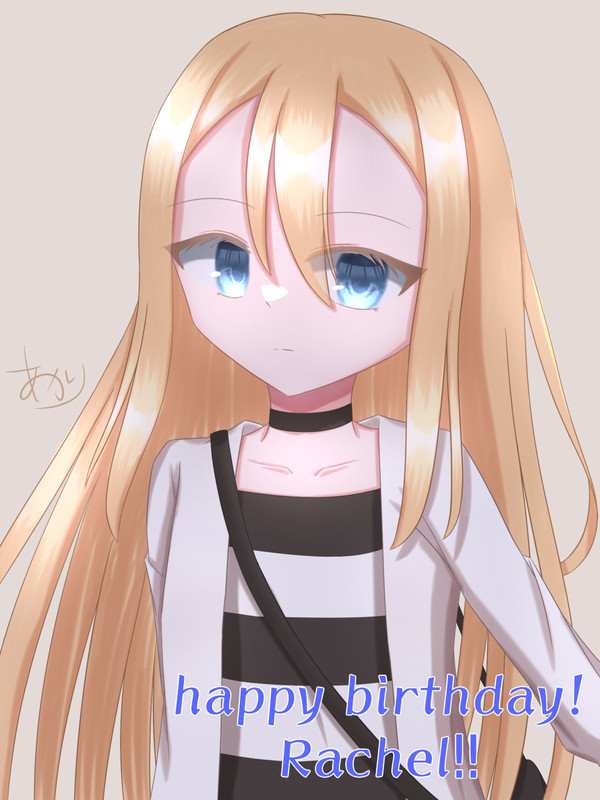 happy birthday Rachel!!