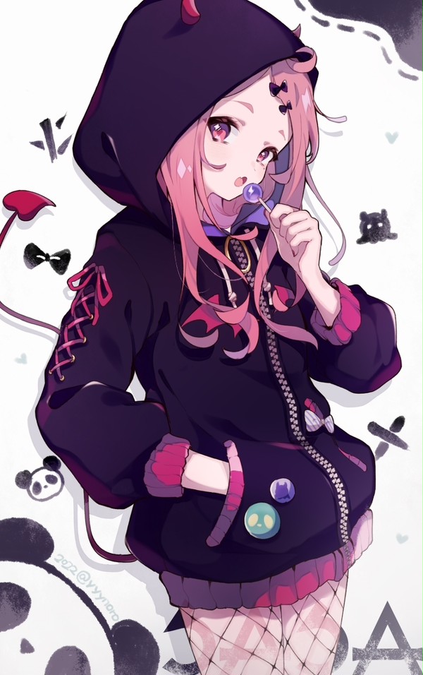 ●○