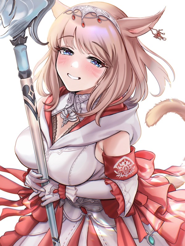 シアファニー装備ミコッテちゃん！🎀🎀