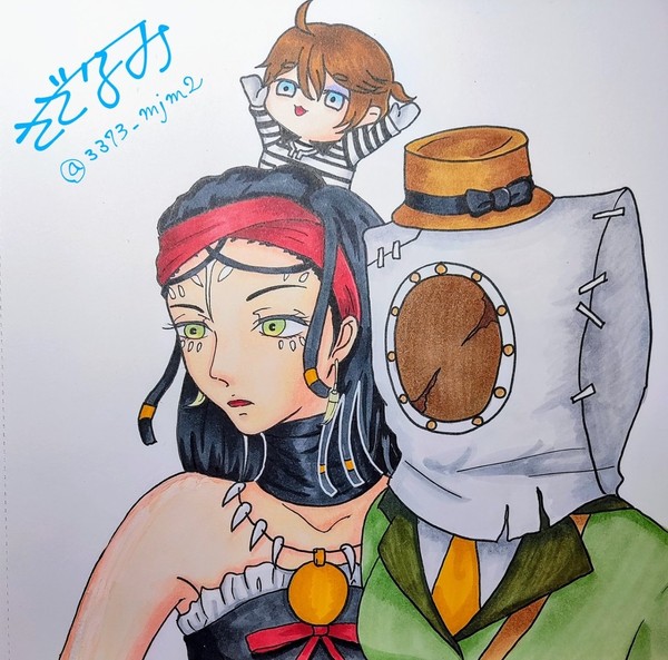 初描きたち