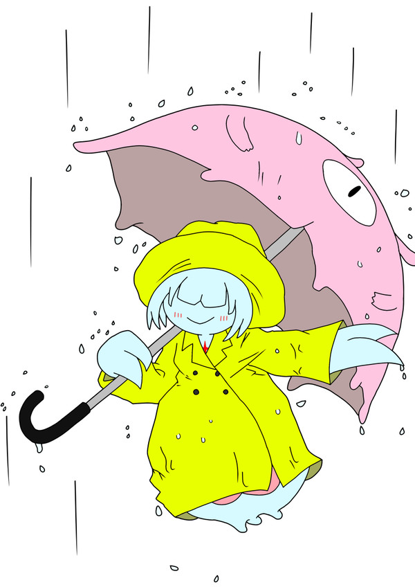 雨に唄ウネさん