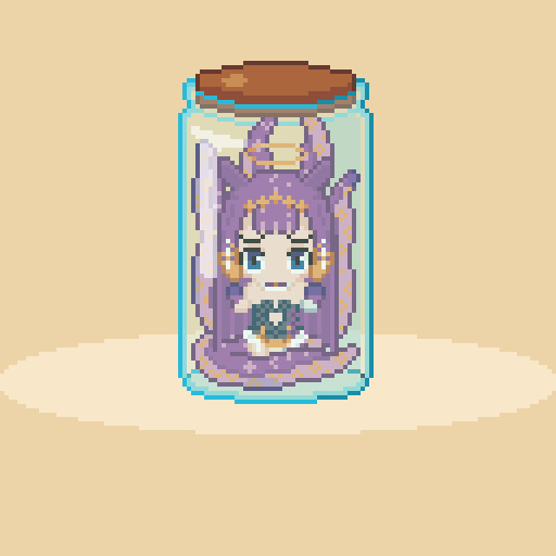 Ina in a jar