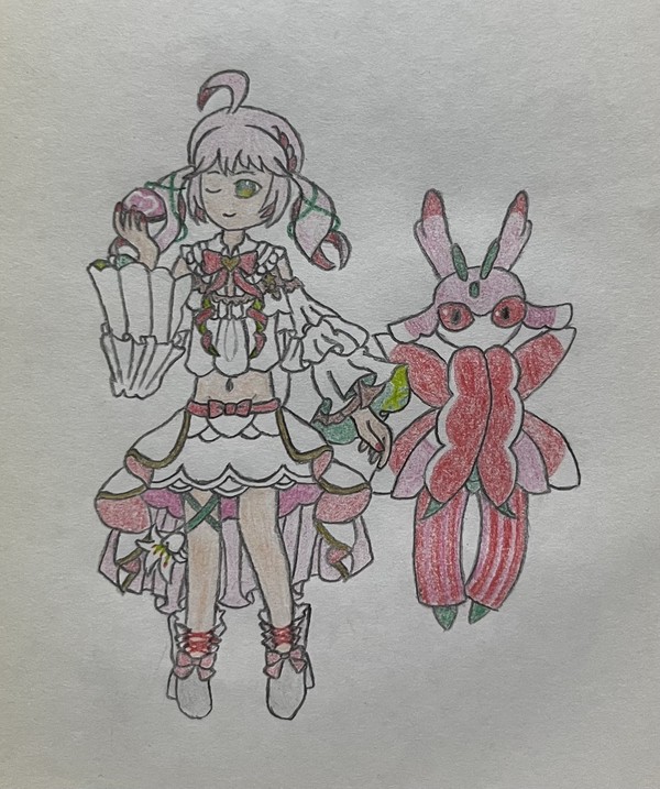 はゆりちゃんとラランテス