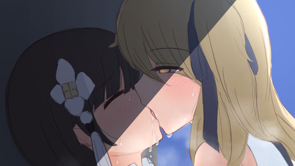 水分補給する雨嘉