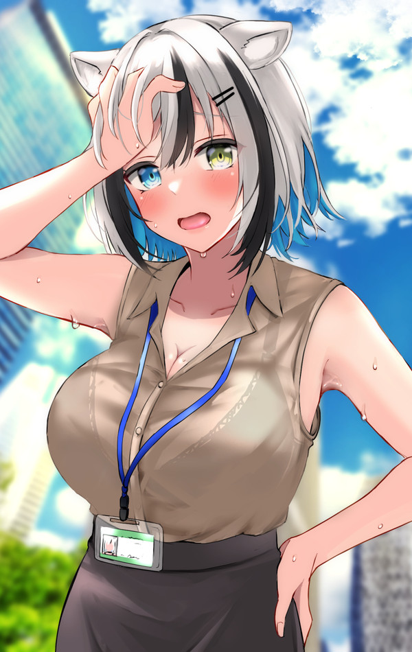 透けブラの季節ですね。