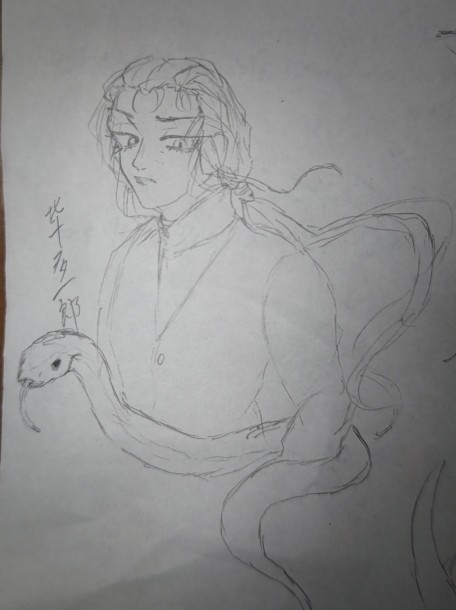 魔界水滸伝落書き