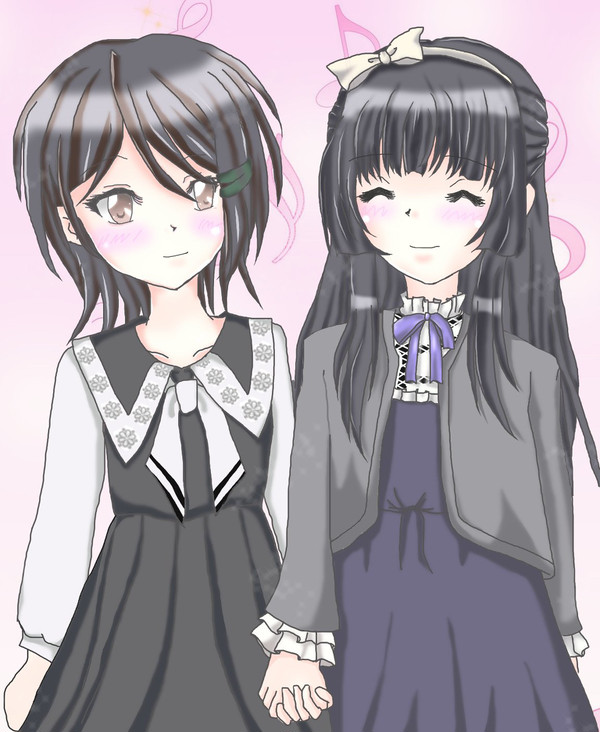 「りんちゃん」「るいちゃん」