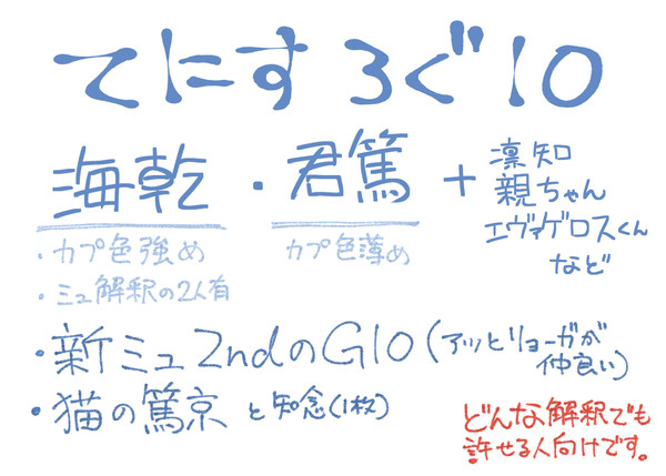 【腐向け】てにろぐ10