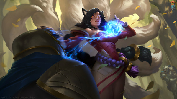 Ahri - League of Legends Fan Art