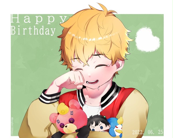 たけみっち誕生日イラスト