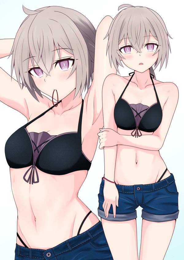 後輩M200ちゃんと水着