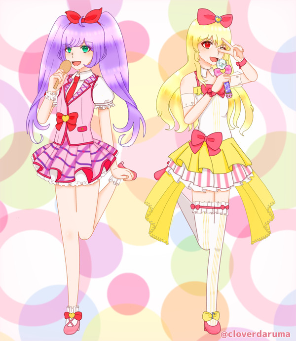真中らぁら×星宮いちご