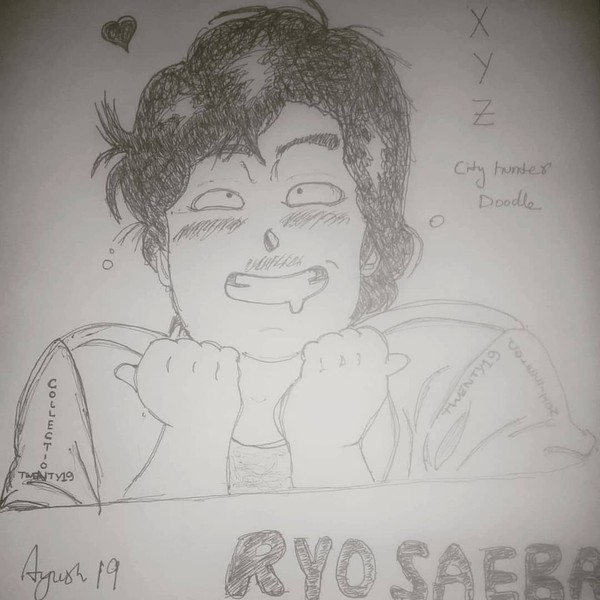 Ryo Saeba Sketch