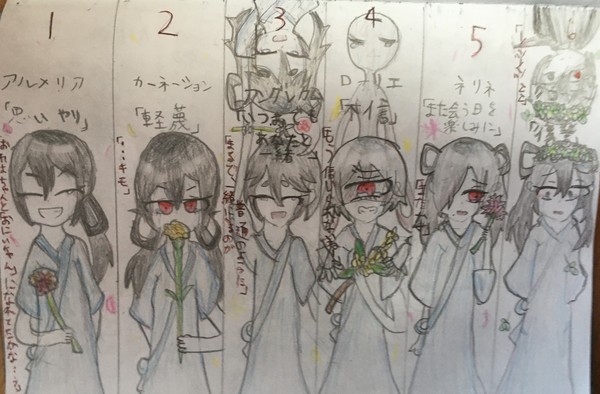 ママにあいたい×花言葉