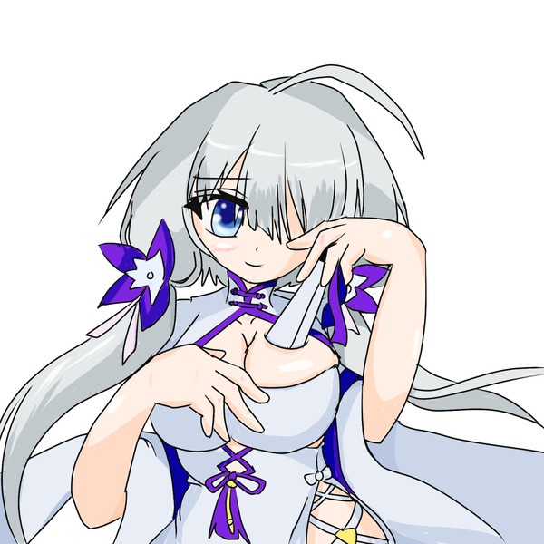 オトメユリを輝らして