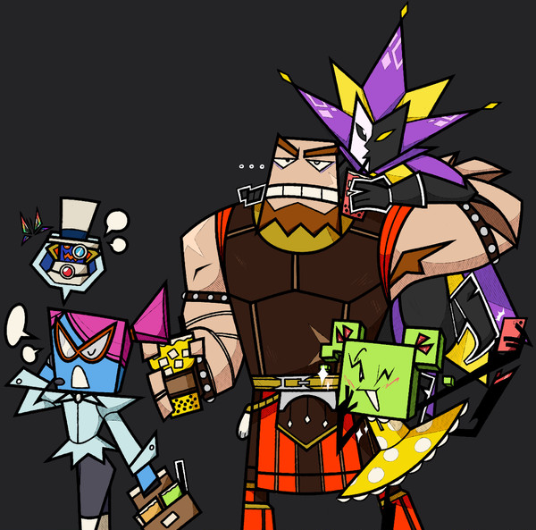 Super Paper Mario art log