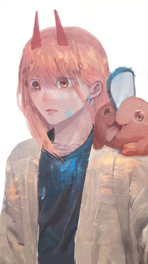 パワーを描きました！