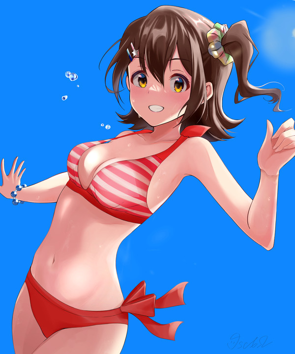 春日未来 水着