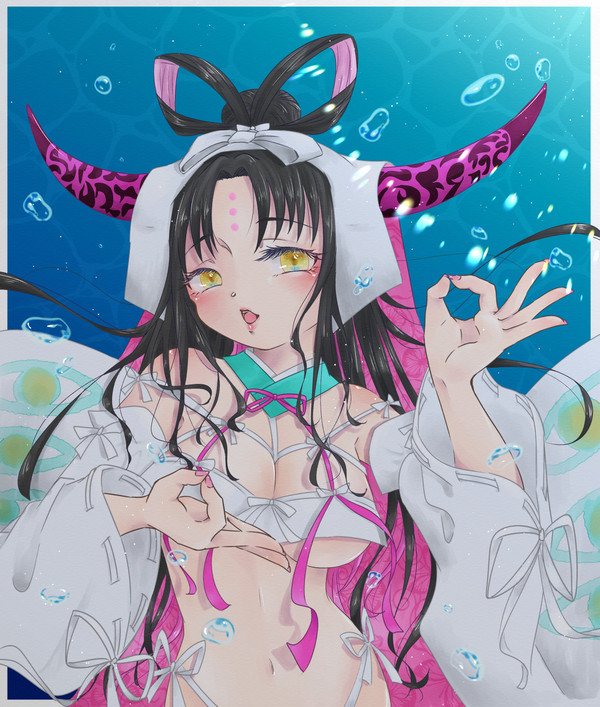 夏の海で楽しみましょう？