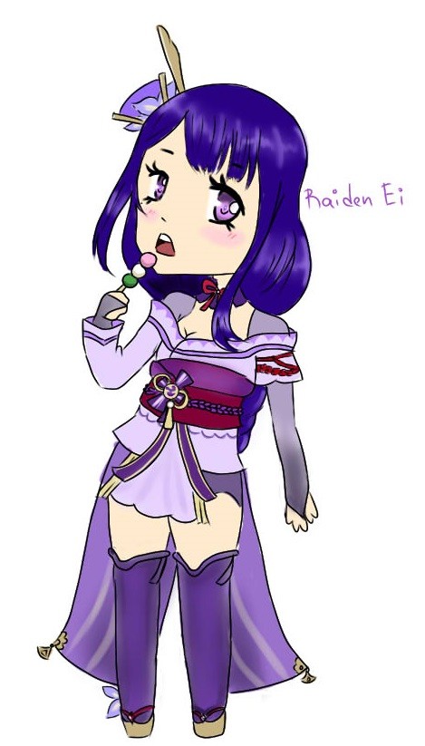 Raiden Ei - chibi