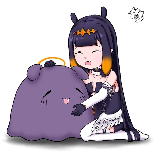 Ina and Takodachi