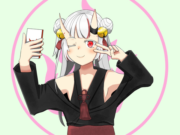 自撮りあやめちゃん!