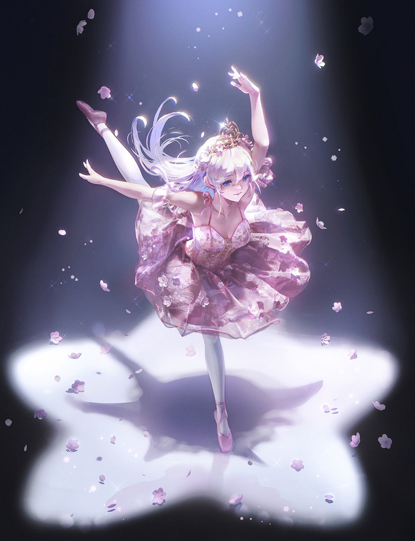 桜バレリーナ