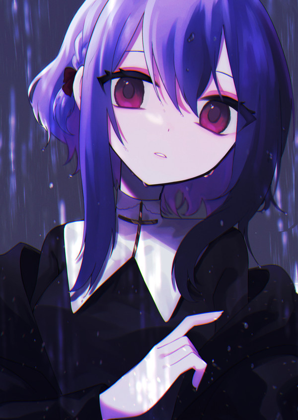 雨に降られて