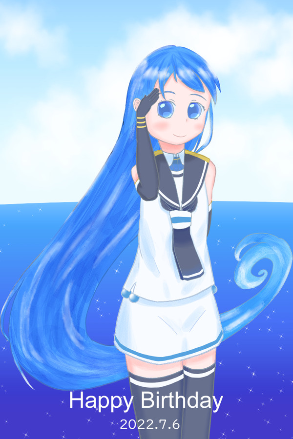 五月雨ちゃん進水日記念